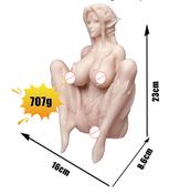 MRL Amazon hot selling silicone sex doll action figure sex toys lifelike vagina real pussy male masturbator rubber sex doll from Automatic Woman